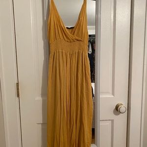 Mustard Yellow Maxi Dress (West Kei)